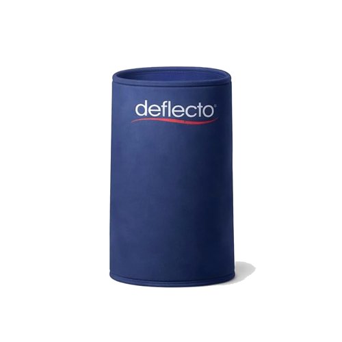 Deflecto Reusable Cool and Heat Sleeve for Thighs Large Blue DEFCS-LG