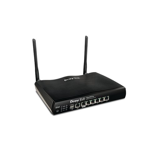 DrayTek Vigor 2927ax Wireless Router 6-Port Switch 1GbE WAN Ports 2 Wi-Fi 6 Dual Band V2927AX-K