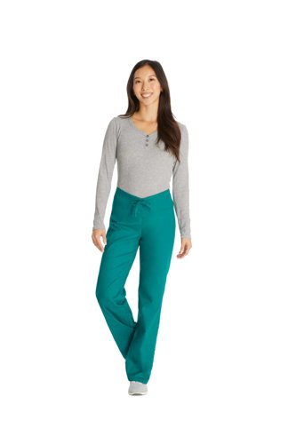 Dickies Signature Drawstring Scrub Bottoms: Comfort & Style for Healthcare Professionals Hunter Gree