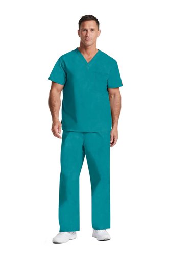 Dickies Signature Unisex Scrub Top: Comfort, Style & Practicality for Healthcare Professionals Teal