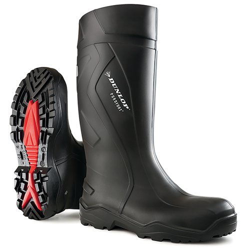 Dunlop Purofort+ Full Safety Wellington Boots 1 Pair Black 06