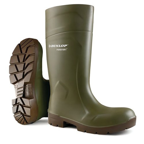 Dunlop Purofort Multigrip Waterproof Anti Bacteria Lined Safety Boots 1Pr Green 3 CA6183103