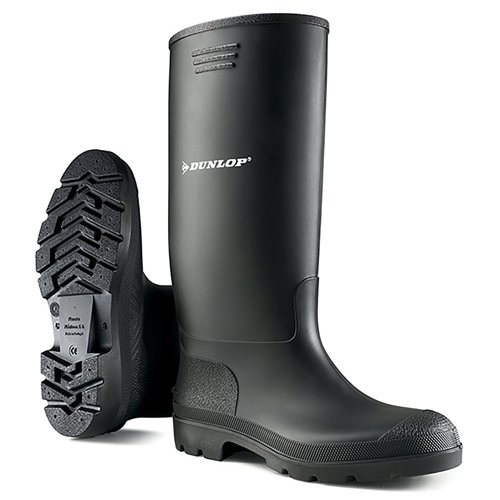 Dunlop Pricemastor Non Safety Waterproof Wellington Boots 1Pr Black 13 BBB13