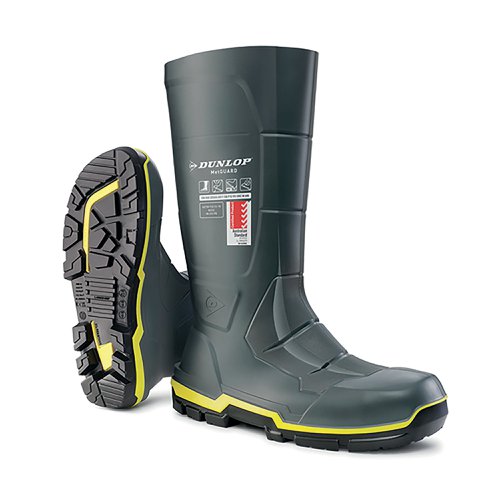 Dunlop Acifort Metguard Dual Density Full Safety Boots 1Pr Grey 6 Grey 6 MZ2LE0106 | Dunlop