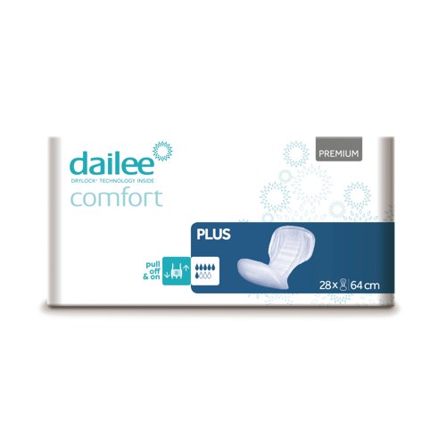 Dailee Comfort Premium Plus Incontinence Pads (Pack of 28) I0500005