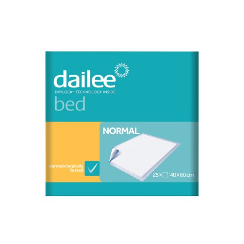 Dailee Bed Normal Protector Pad 400x600mm (Pack of 25) I0400040
