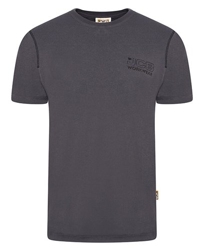 JCB Trade Work T-Shirt Steel Blue M D-M6-M