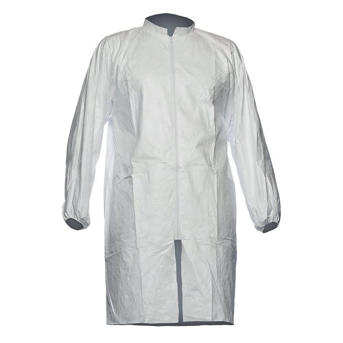 Dupont Tyvek 500 Lab Coat Pl309 (Pack of 10) White M