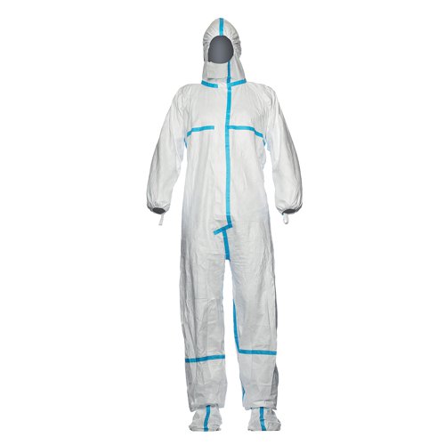 Dupont Tyvek 600 Coverall Plus with Socks White L TBS600SOCKL