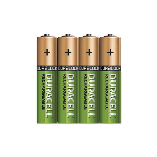 Duracell Stay Charged Rechargeable AAA NiMH 750mAh Batteries (Pack of 4) 81364750