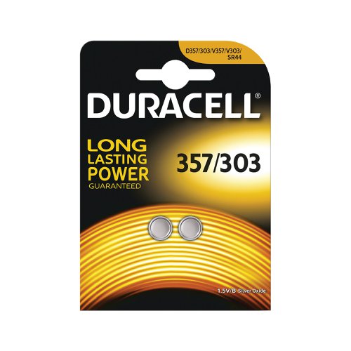 Keep your calculator or camera running at full throttle with a 1.5V button battery from Duracell. Designed for certain watches too, these silver oxide cells are packed full of energy to keep your appliances running smoothly for the foreseeable future. Tested for performance and quality, they will not stick or leak. When you're using an expensive piece of kit, why compromise on the energy source? When only the best will do, buy Duracell batteries.