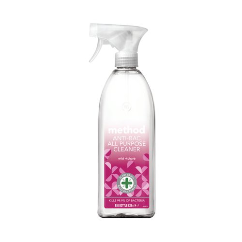 Method Anti-Bac Surface Spray Rhubarb 828ml 4005049 | Method Products