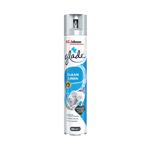 Glade Clean Linen Air Freshener 500ml 314281 | SC Johnson