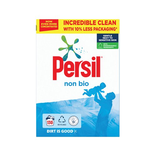 Persil Washing Powder Non Biological 130 Washes 65kg C005221