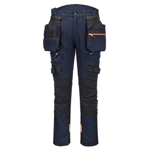 Portwest DX4 Detachable Holster Pocket Trousers 40 Dark Navy