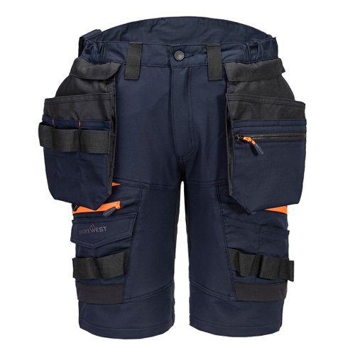 Portwest DX4 Detachable Holster Pocket Shorts 42 Dark Navy