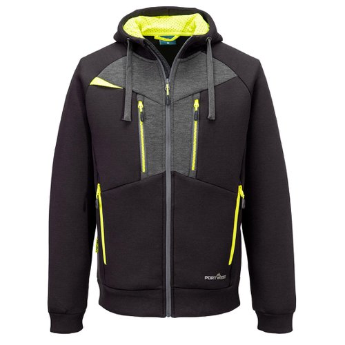 Portwest DX4 Zipped Hoodie L Blk