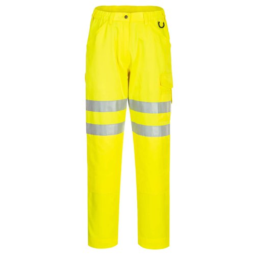 Portwest Eco Hi Vis Work Trousers 48 Yellow