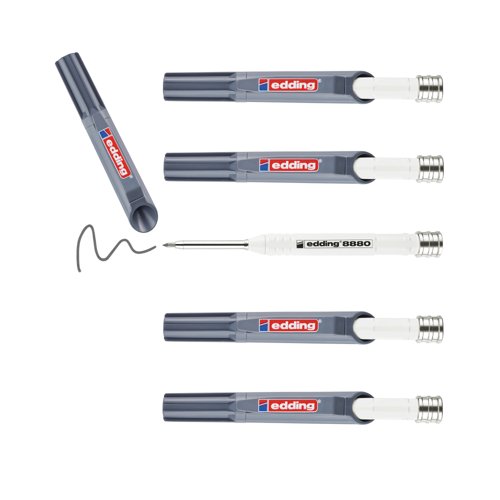 Edding 8880 Deep Hole Construction Pencil Pack of 5 4-8880112