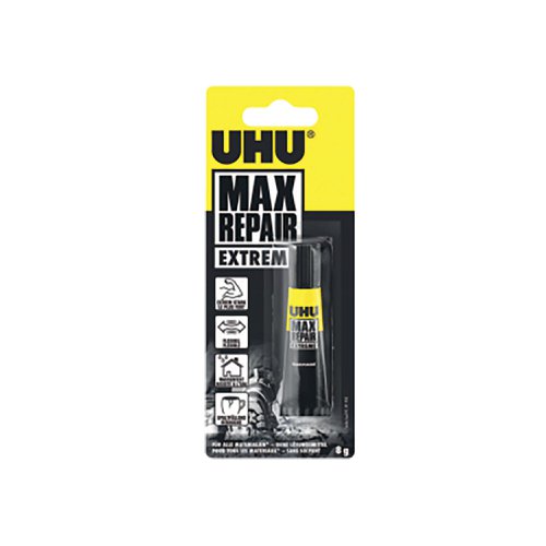 UHU 064587 Max Repair 8g Blister Card 3-64587 Glues ED36367