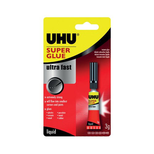 UHU 062671 Super Glue 3g 3-62671