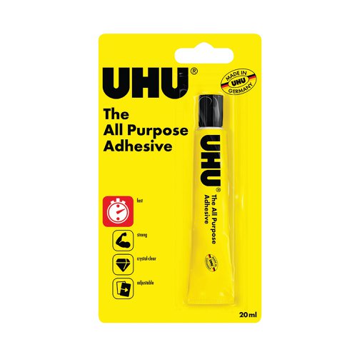 UHU All Purpose Adhesive 20ml (Pack of 10) 44091 ED44091