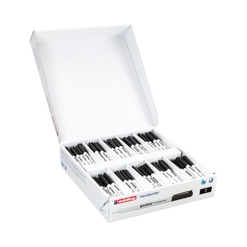 Edding Handwriter Pen Classpack Black Pack of 200 4-51914