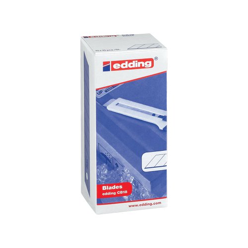 Edding Replacement Cutter Blades For ML18/M18 (Pack of 10) CB18