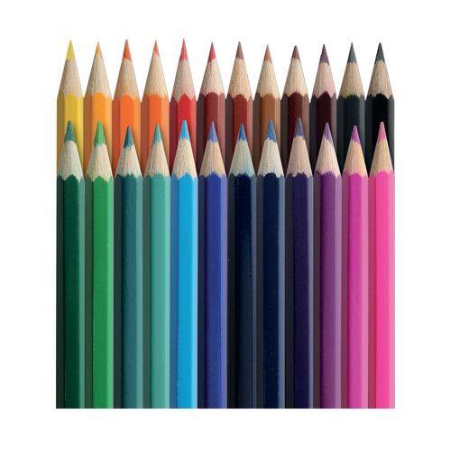 Classmaster Colouring Pencils Assorted (Pack of 24) CPW24