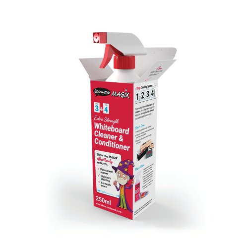 Show-me MAGIX Whiteboard Cleaner 250ml WCC | Eastpoint