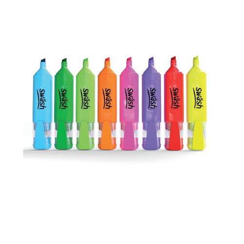 Swash Premium Highlighters Assorted (Pack of 48) HLP48A