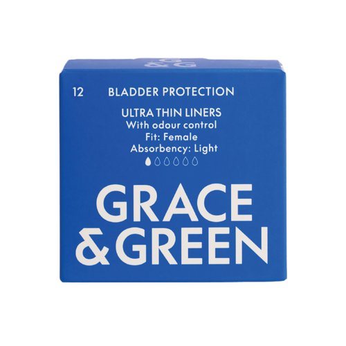 Grace and Green Bladder Liner Light Pack of 12 GG_BLAD_F_LIGH20