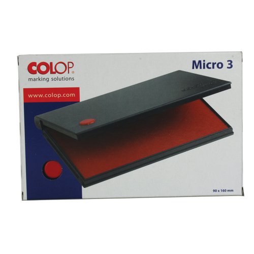 COLOP Micro 3 Stamp Pad Red MICRO3RD | Colop