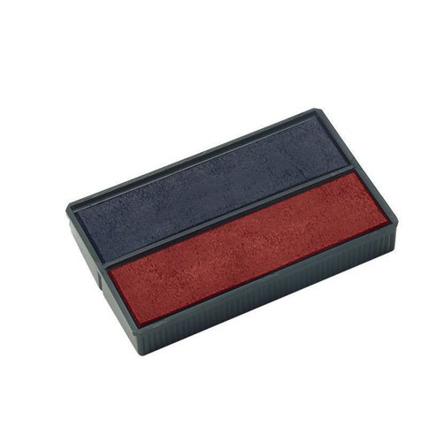 COLOP E/4850 Replacement Ink Pad Blue/Red (2 Pack) E4850