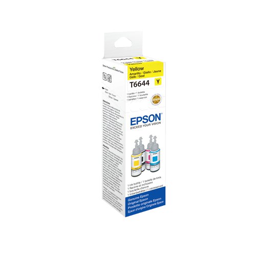 Epson 664 Ink Bottle EcoTank 70ml Yellow C13T664440