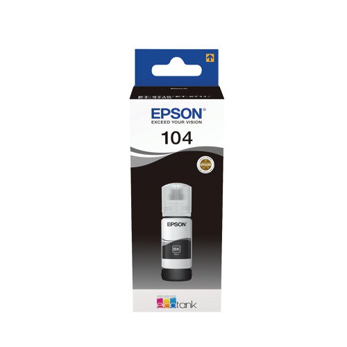 Epson 104 Ink Bottle EcoTank Black C13T00P140