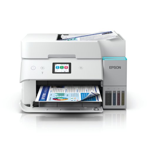 Epson EcoTank ET-4956 Wireless Colour 4-in-1 Inkjet Printer C11CL40403CA
