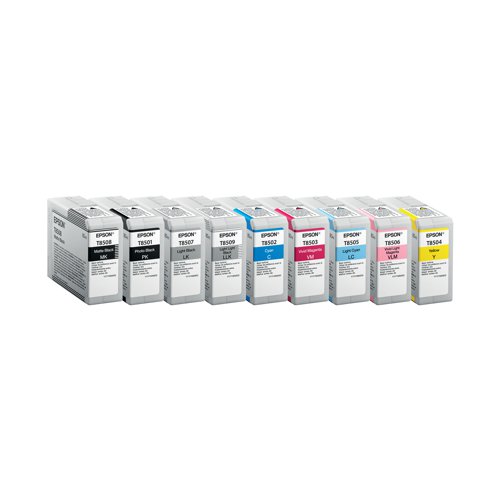 Epson T8507 Ink Cartridge Light Black C13T850700