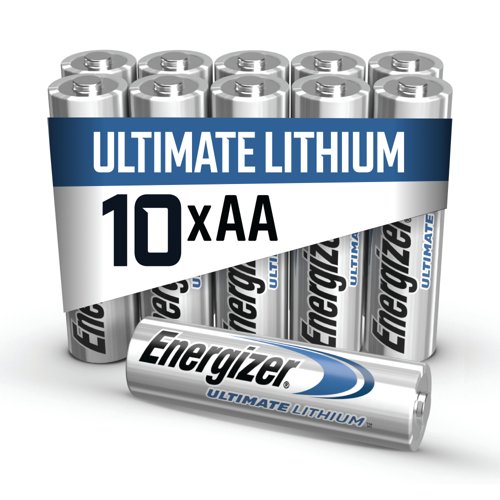 Energizer Ultimate Lithium AA Batteries (Pack of 10) 634352