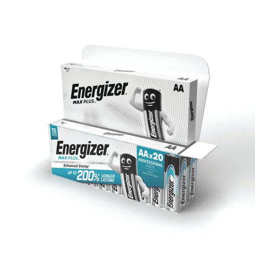 Energizer Max Plus AA Batteries (Pack of 20) E301323500