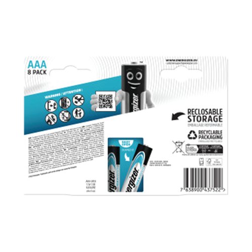 Energizer Max Plus AAA Battery (Pack of 8 ) E303321300