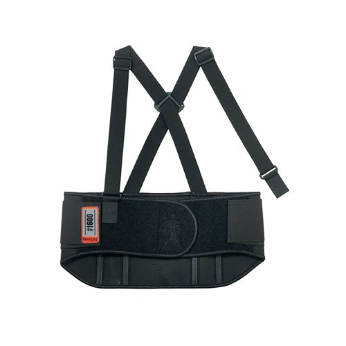 Ergodyne Standard Elastic Back Support Black S EY1600S