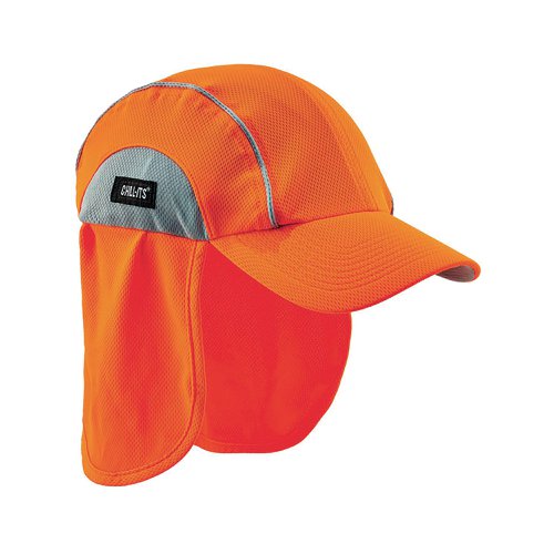 Ergodyne High Performance Hat with Shade Orange EY6650OR