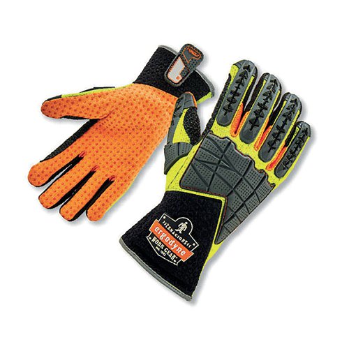 Ergodyne Impact Reducing Gloves 1 Pair Yellow M