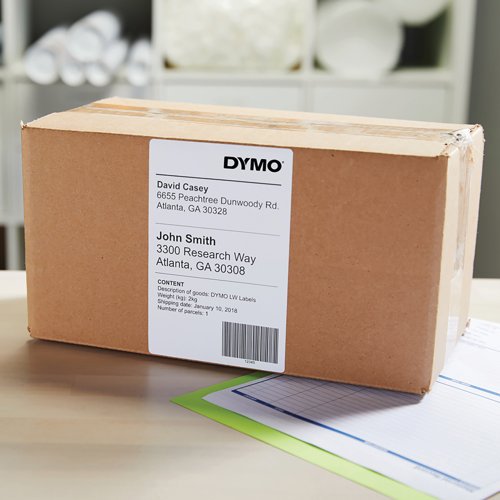 Dymo Extra Large Shipping Labels UPS 104x159mm 220 Labels (Pack of 6) 2238107