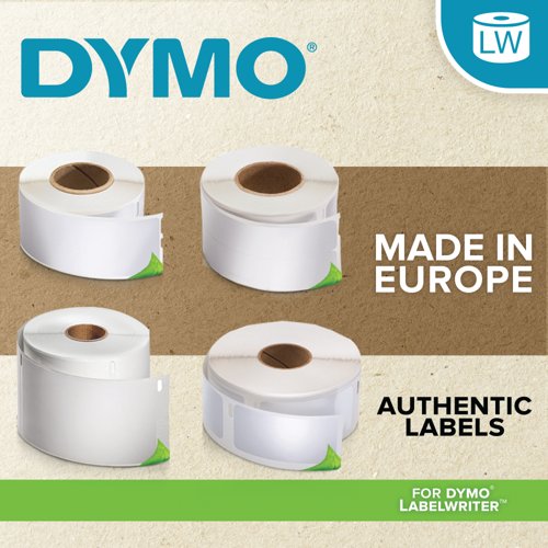 Dymo Small Name Badge Labels 41x89mm 300 Labels (Pack of 6) 2234187