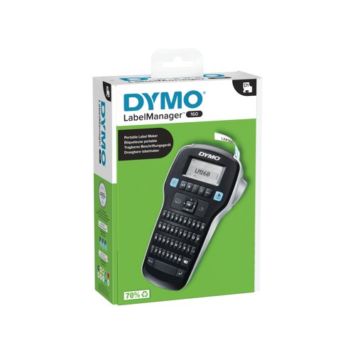 Dymo LabelManager 160 Label Marker Qwerty Keyboard 2174612