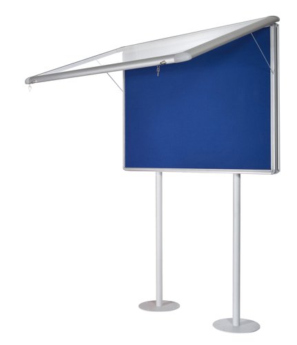 Bi-Office Mastervision Out Display Blue Sunken Post Top Hinged 15xA4 OMS380207760