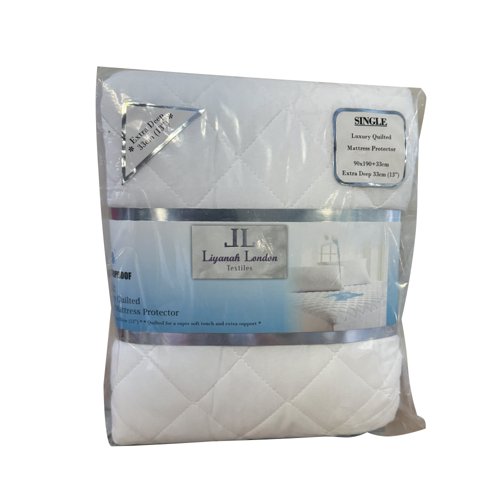Quilted Waterproof Mattress Protector Single (Pack of 16) D0005