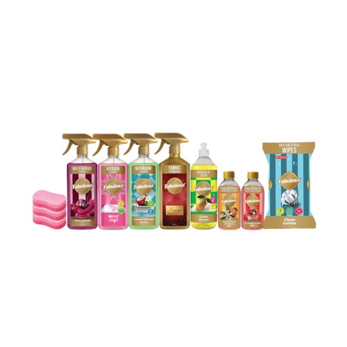 Fabulosa Cleaning Bundle x9 Components 000525